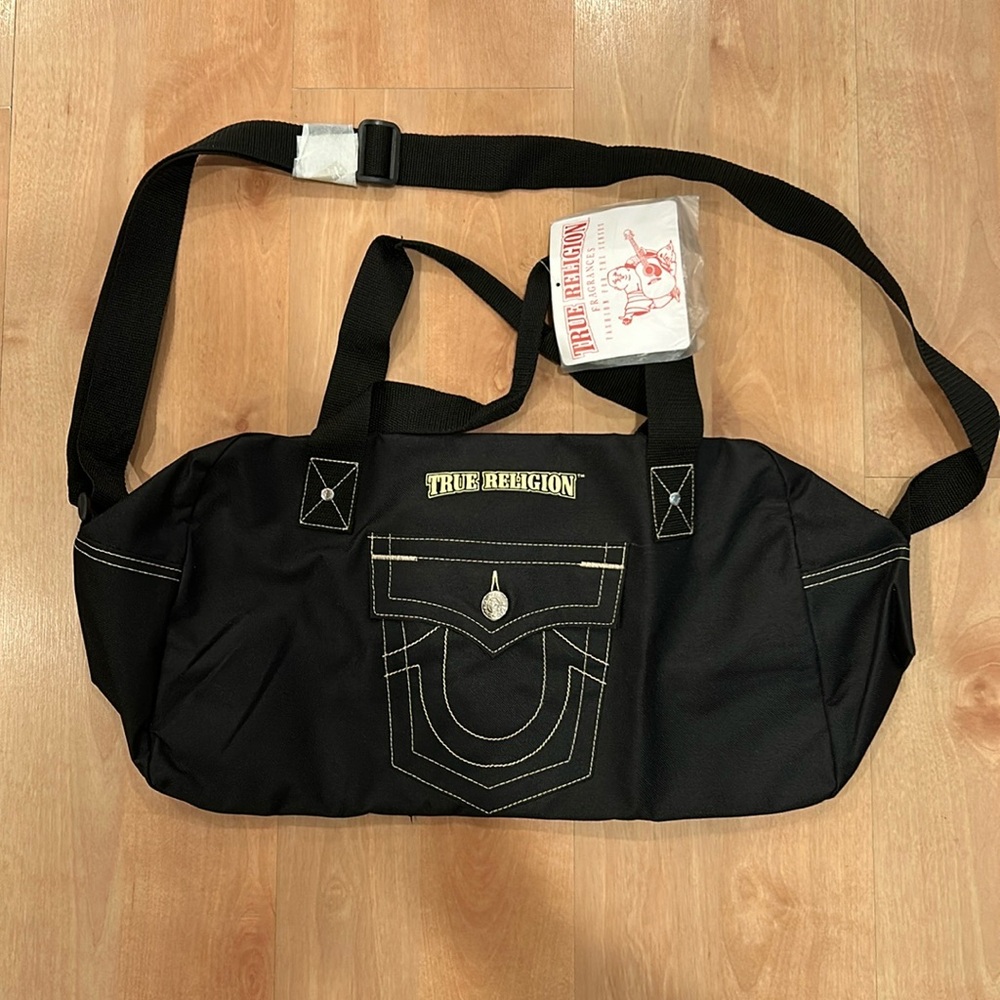 True Religion duffel bag NWT